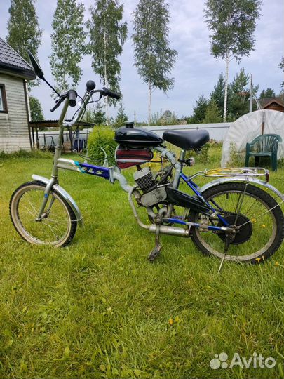 Велосипед с мотором складной