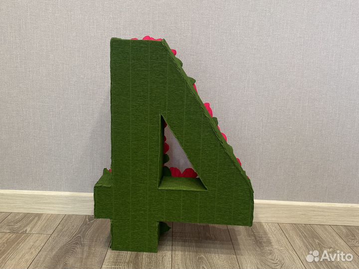 Цифра 4 на день рождения