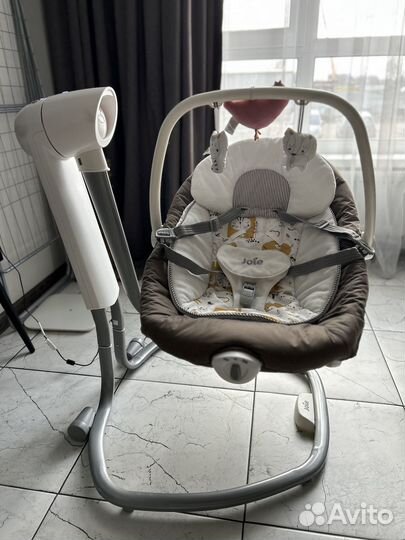 Качеля-шезлонг Joie Serina 2 in 1