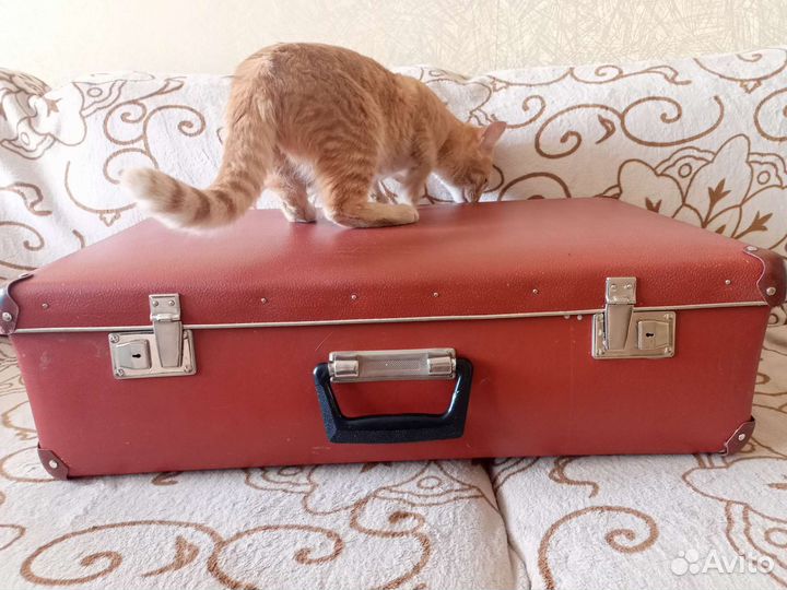 Чемодан фибровый СССР