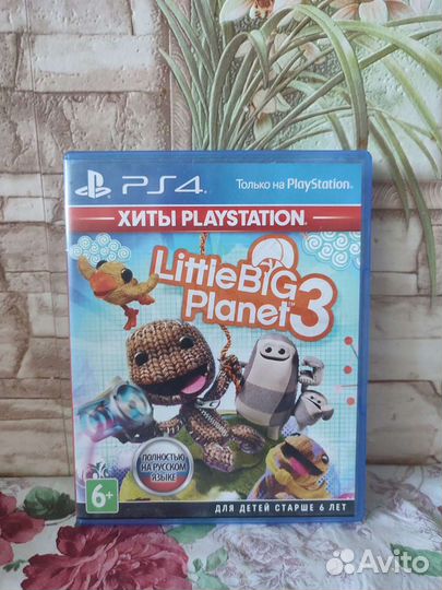 Диск LittleBig Planet 3 для ps4