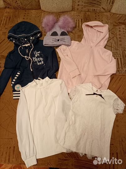 Вещи для девочки 122-128