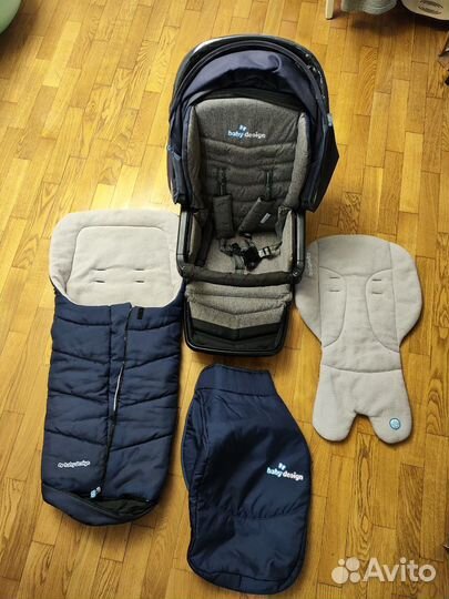 Коляска детская baby design husky