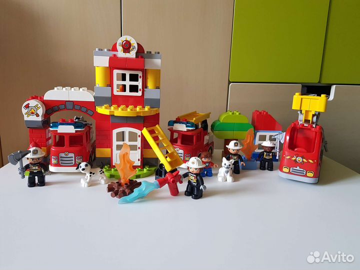 Lego duplo пожарные