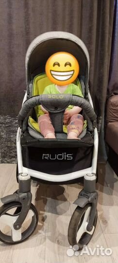 Коляска 3 в 1 Rudis Solo