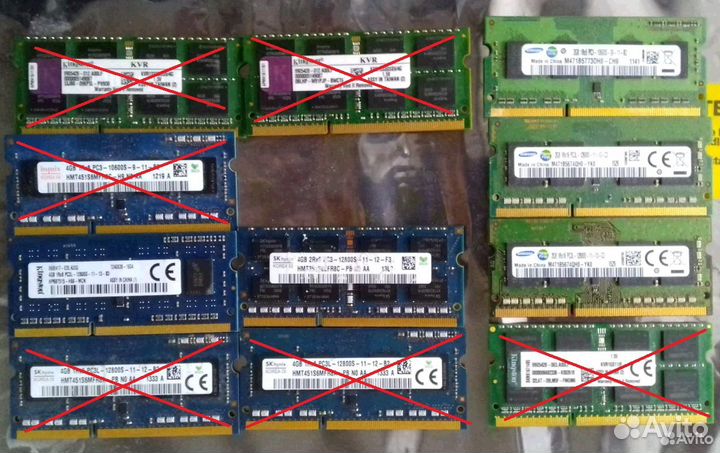 Оперативная память sodimm ddr3 для ноутбука