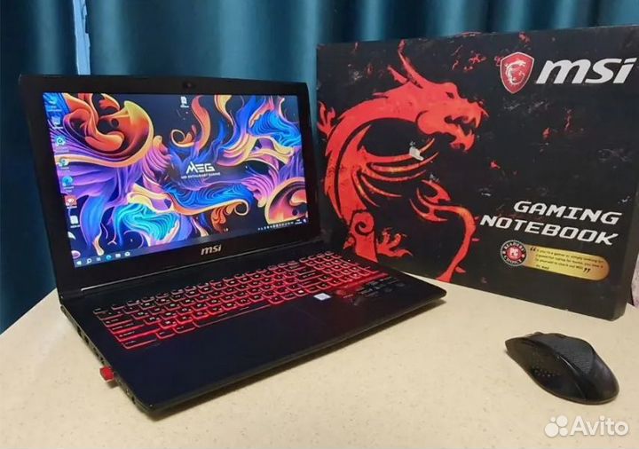 Большой выбор игровых ноутбуков MSI