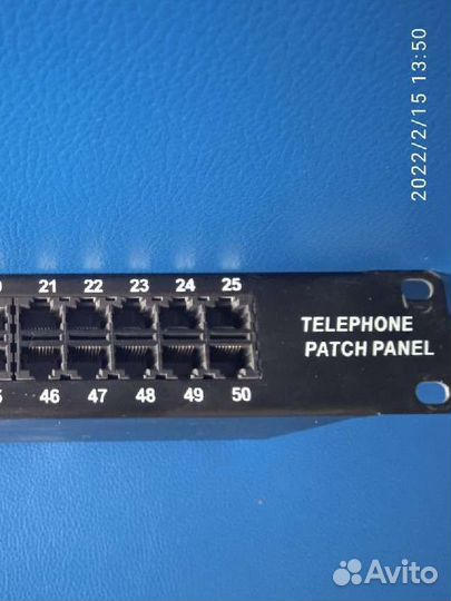 Патч-панель на 24-порт(и 50)