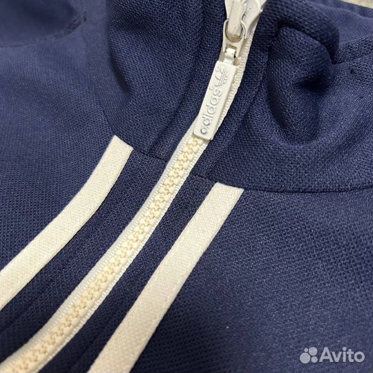 Винтажная олимпийка Adidas мастерка оригинал полу