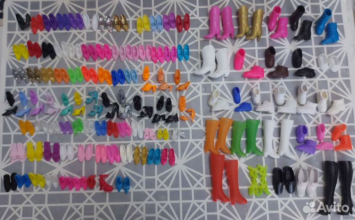 Винтажная Обувь для Барби Barbie, Скипер, Steffi