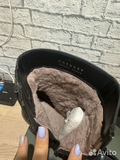 Ботильоны натуральная кожа Carnaby