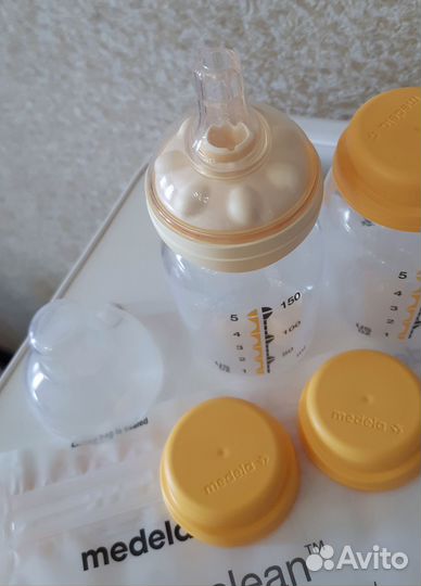 Бутылка детская medela calma новая