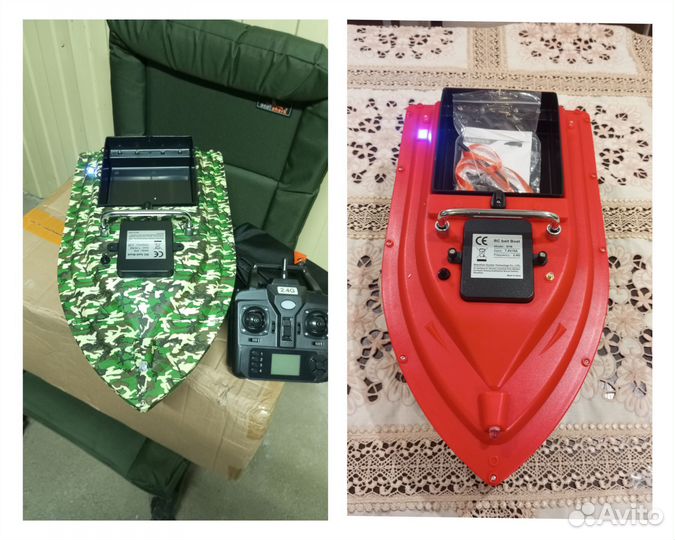 Прикормочий кораблик с GPS