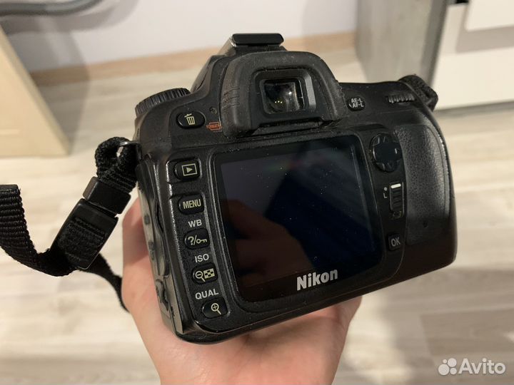 Зеркальный фотоаппарат nikon d80