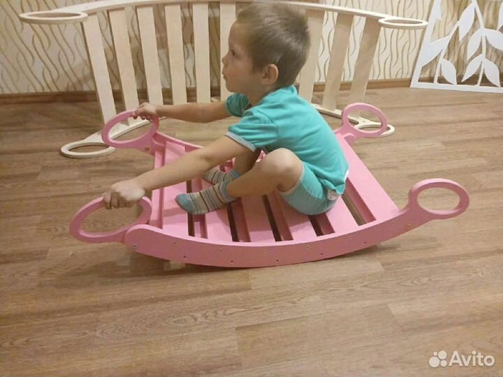 Качалка трансформер детская