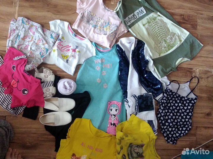 Пакет вещей для девочки (цена за весь)