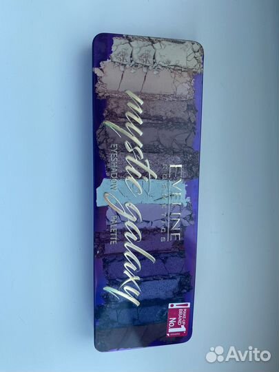 Палетка тени eveline mystic galaxy