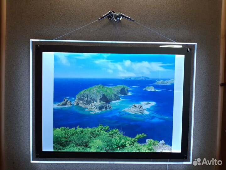 Постер световой - кристалайт