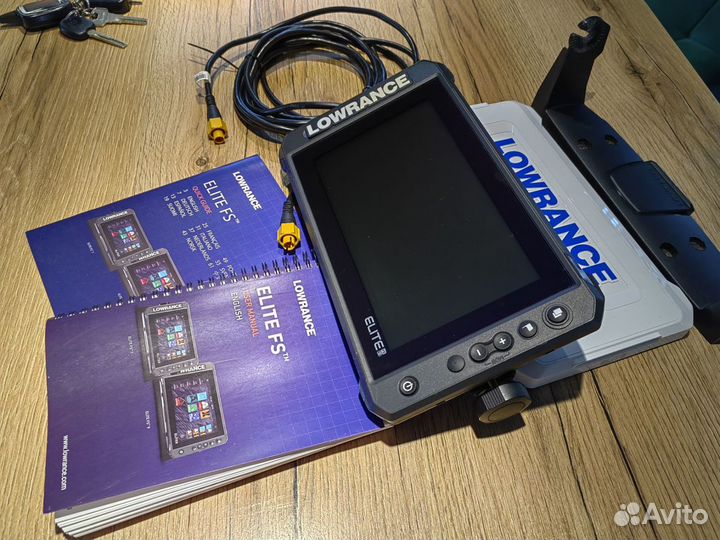 Эхолот lowrance elite 9 fs бу