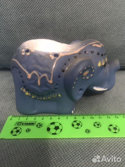 Аромолампа керамика Слон