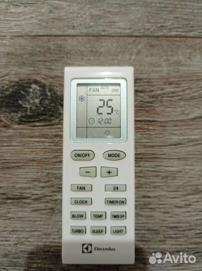 Пульт для кондиционера electrolux