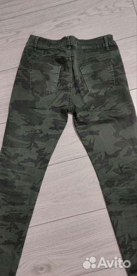Джинсы хаки