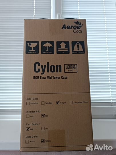 Корпус Aerocool Cylon черный