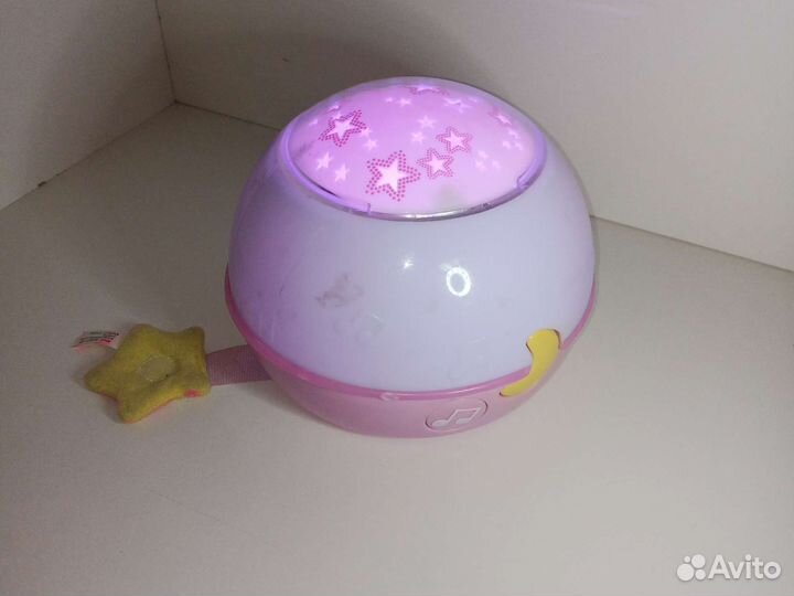 Детский музыкальный ночник проектор звёздное небо