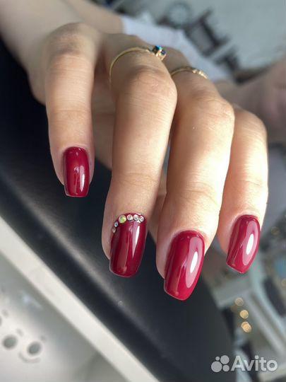 Маникюр с покрытием