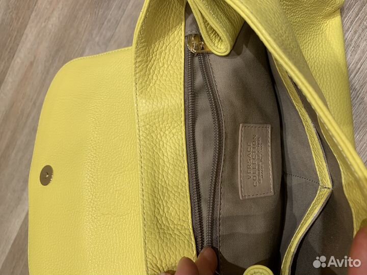 Сумка кожаная Versace оригинал