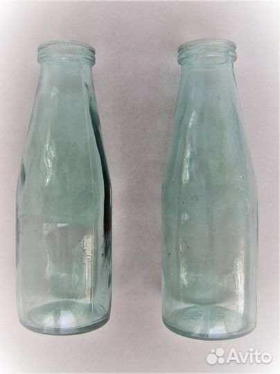 Бутылки - молоко-кефир - 60-80х г. - пр-во СССР