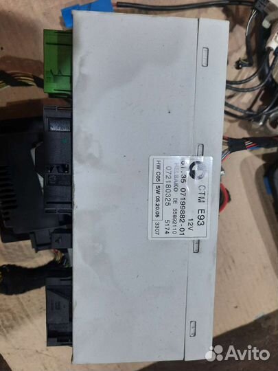 Блок управления складной крышей бмв е93 кабриолет