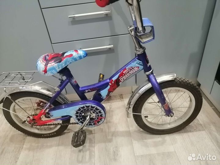 Детский велосипед 14 marvel