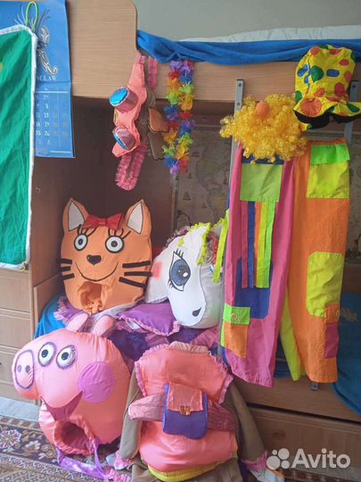 Реквизит и костюмы для аниматора