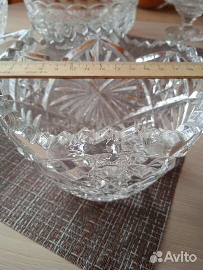 Хрустальная салатница
