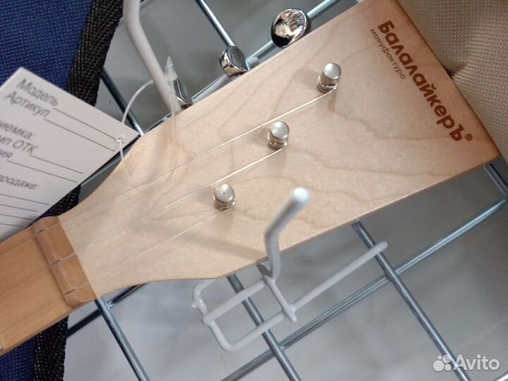 Балалайка Прима 4/4 со стальными струнами