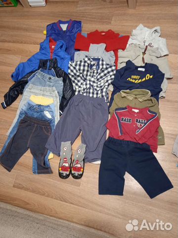 Детская одежда, возраст 1-2 года