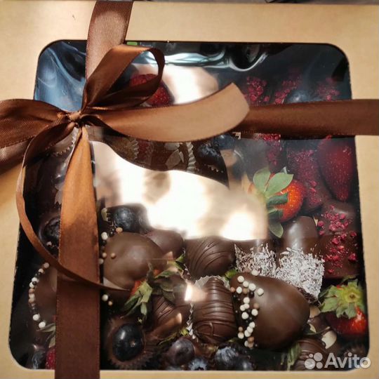 Клубника в шоколаде