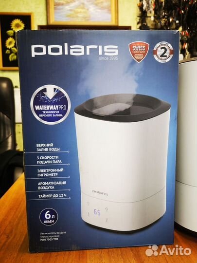 Увлажнитель воздуха с функцией ароматизации Polari