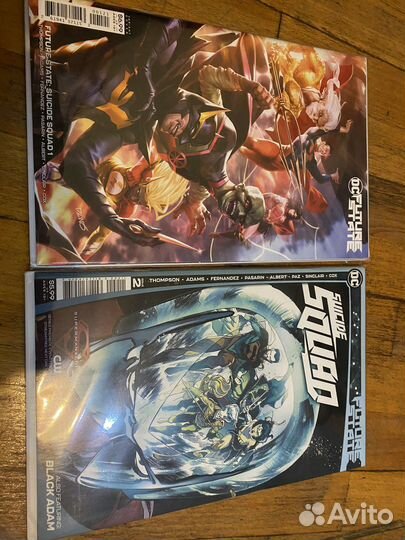 Комиксы на английском. Batman. Superman. Лига