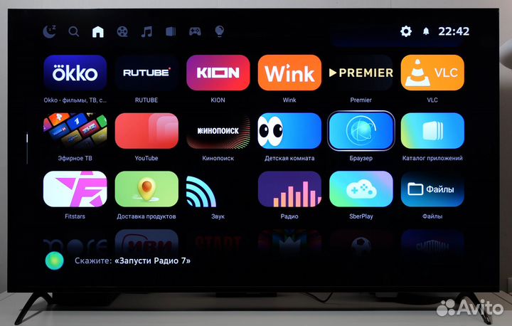 Телевизор Sber 50 (127 см) SMART TV, UHD 4K
