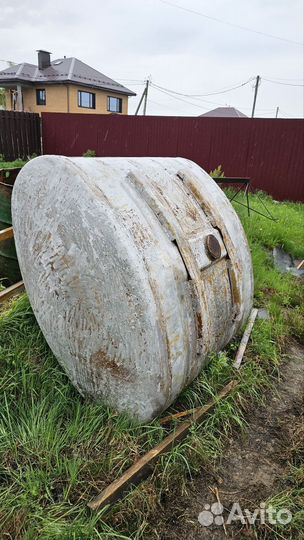 Емкость бак для воды алюминиевая