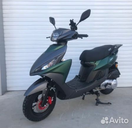 Скутер X-motors Corsa RS PRO - 200cc зеленый