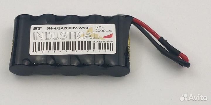 Аккумулятор ET 5H-4/5A2000V-W90