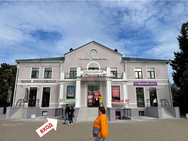 С арендатором, 65 м²