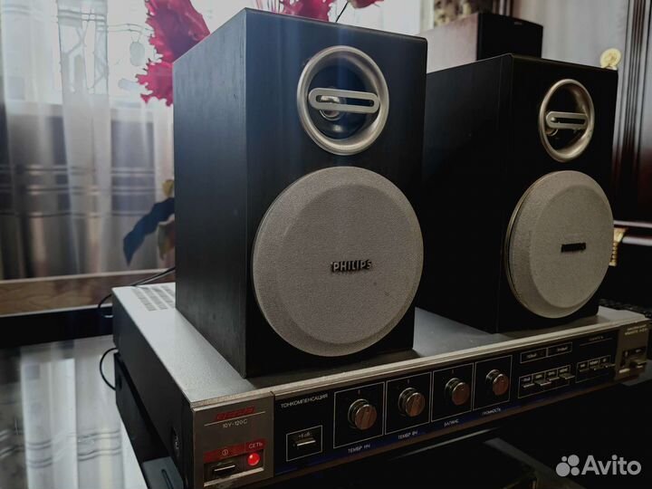 Акустика полочная, Блок USB, bluetooth