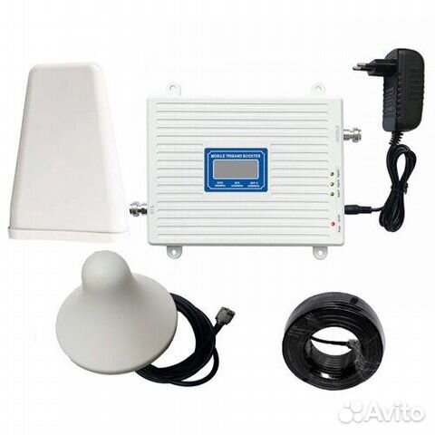 Комплект усилитель сотовой связи и интернета 4g