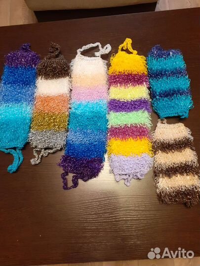 Мочалка ручной работы