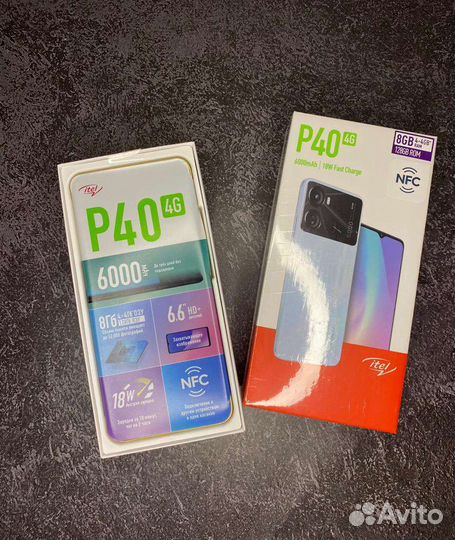 Itel P40, 4/128 ГБ