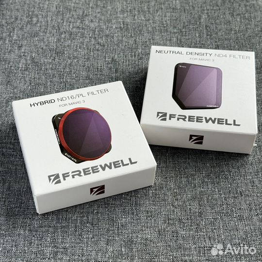 Фильтры Freewell для DJI Mavic 3 ND4 ND16/PL